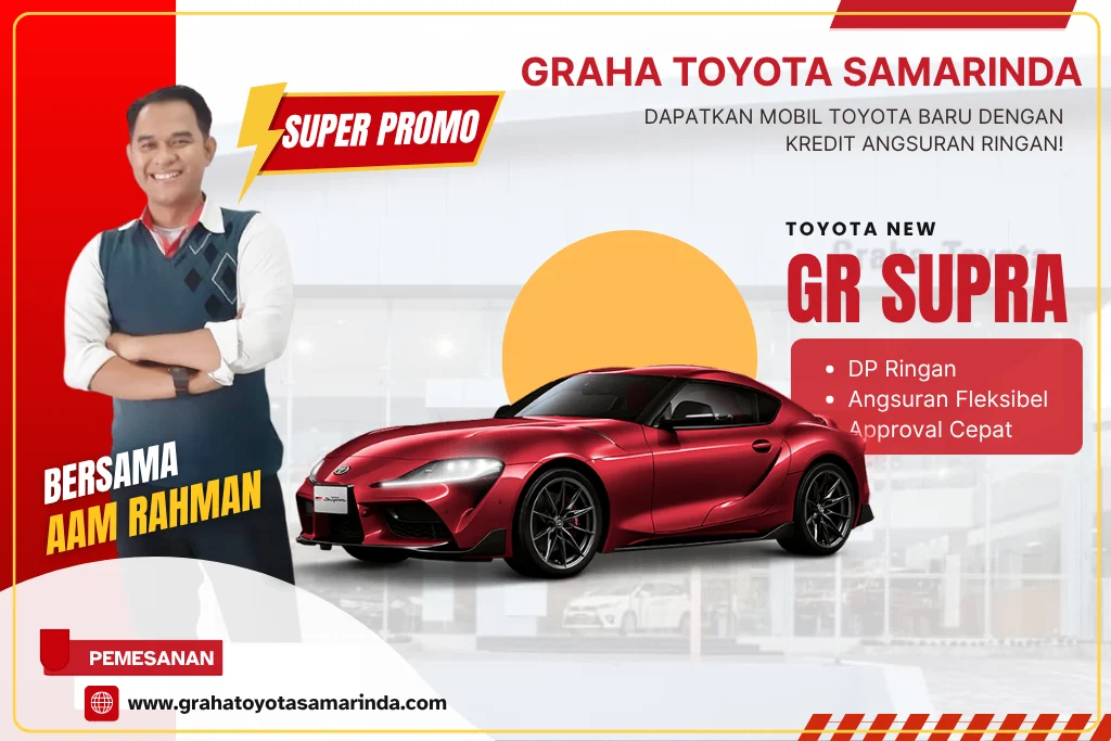TOYOTA NEW GR SUPRA - GRAHA TOYOTA SAMARINDA