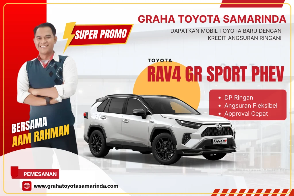 TOYOTA RAV4 GR SPORT PHEV - GRAHA TOYOTA SAMARINDA
